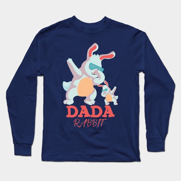 dada rabbit Long Sleeve T-Shirt by youki